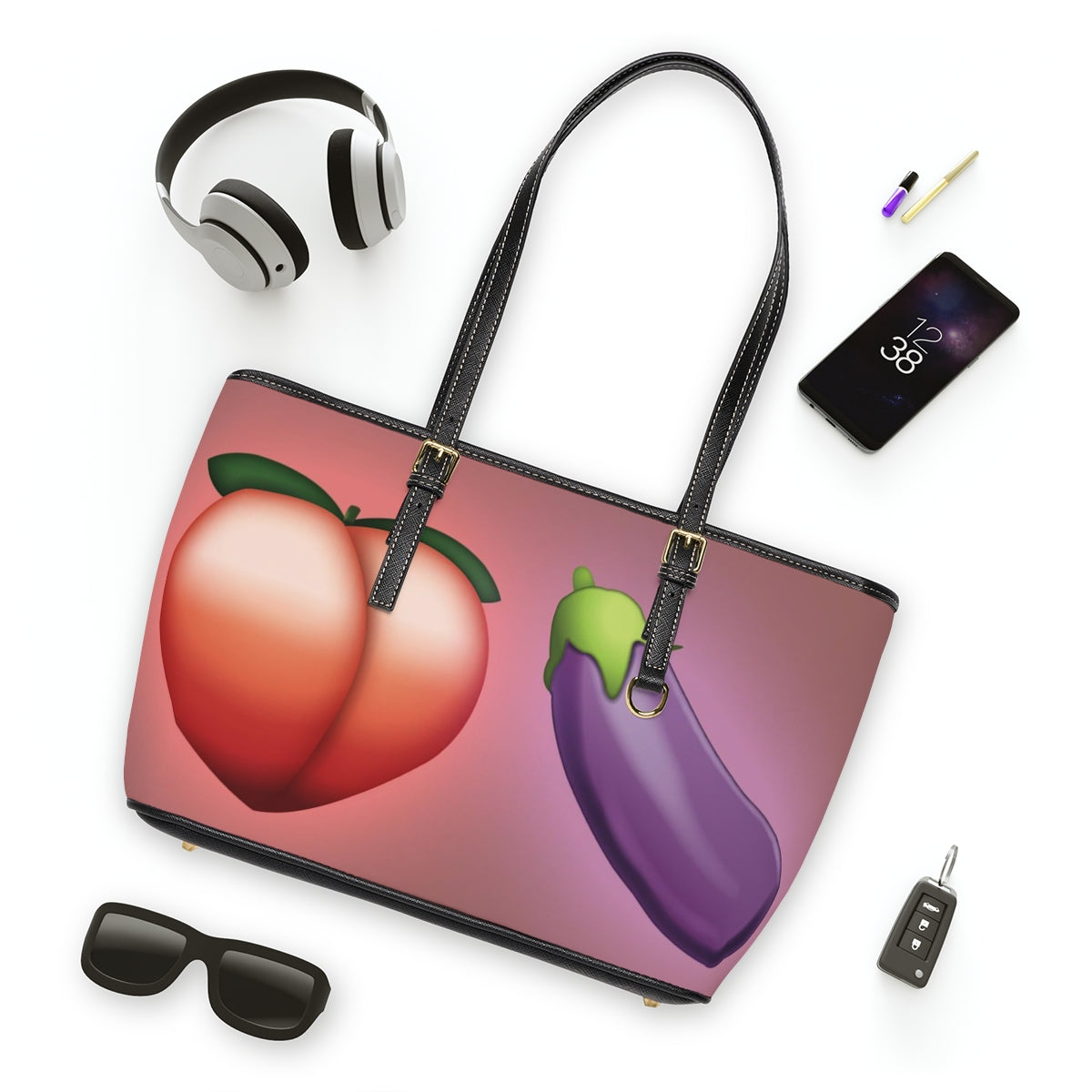 PU Leather Shoulder Bag