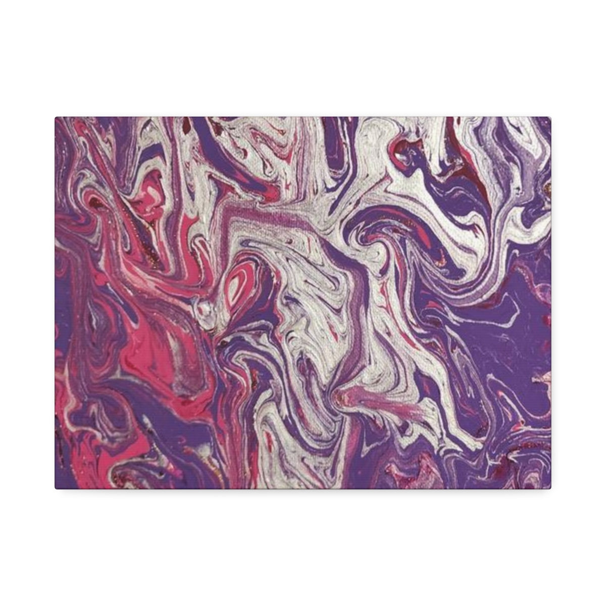 The Original Print "Silver and Purple"