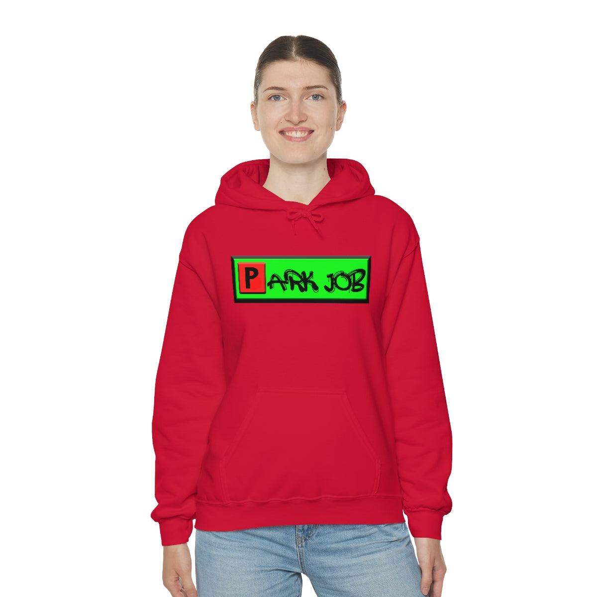 PJ Red and Green Unisex Heavy Blend™ Hooded Sweatshirt