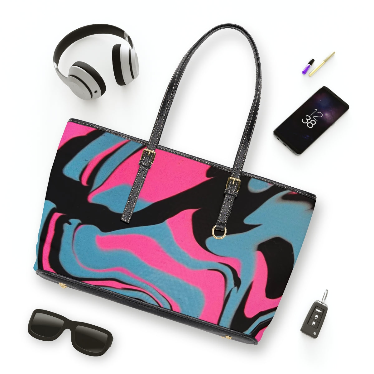 PU Leather Shoulder Bag