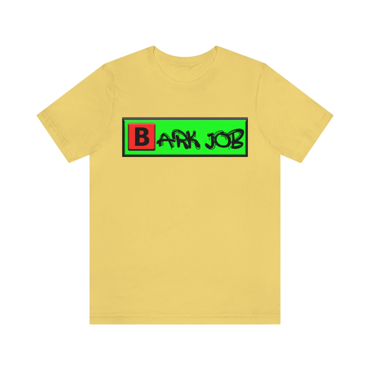 Barkjob Original Pet Branded Clothing Line Unisex Jersey Short Sleeve Tee