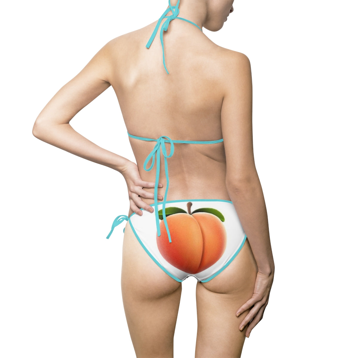 Peach Women's Bikini Swimsuit