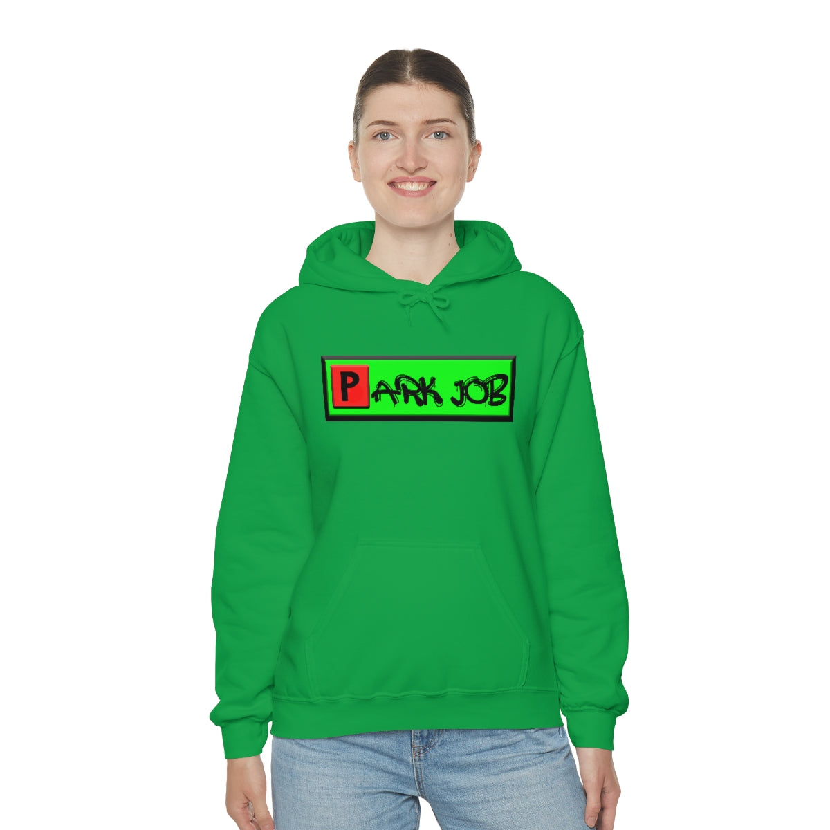 PJ Red and Green Unisex Heavy Blend™ Hooded Sweatshirt