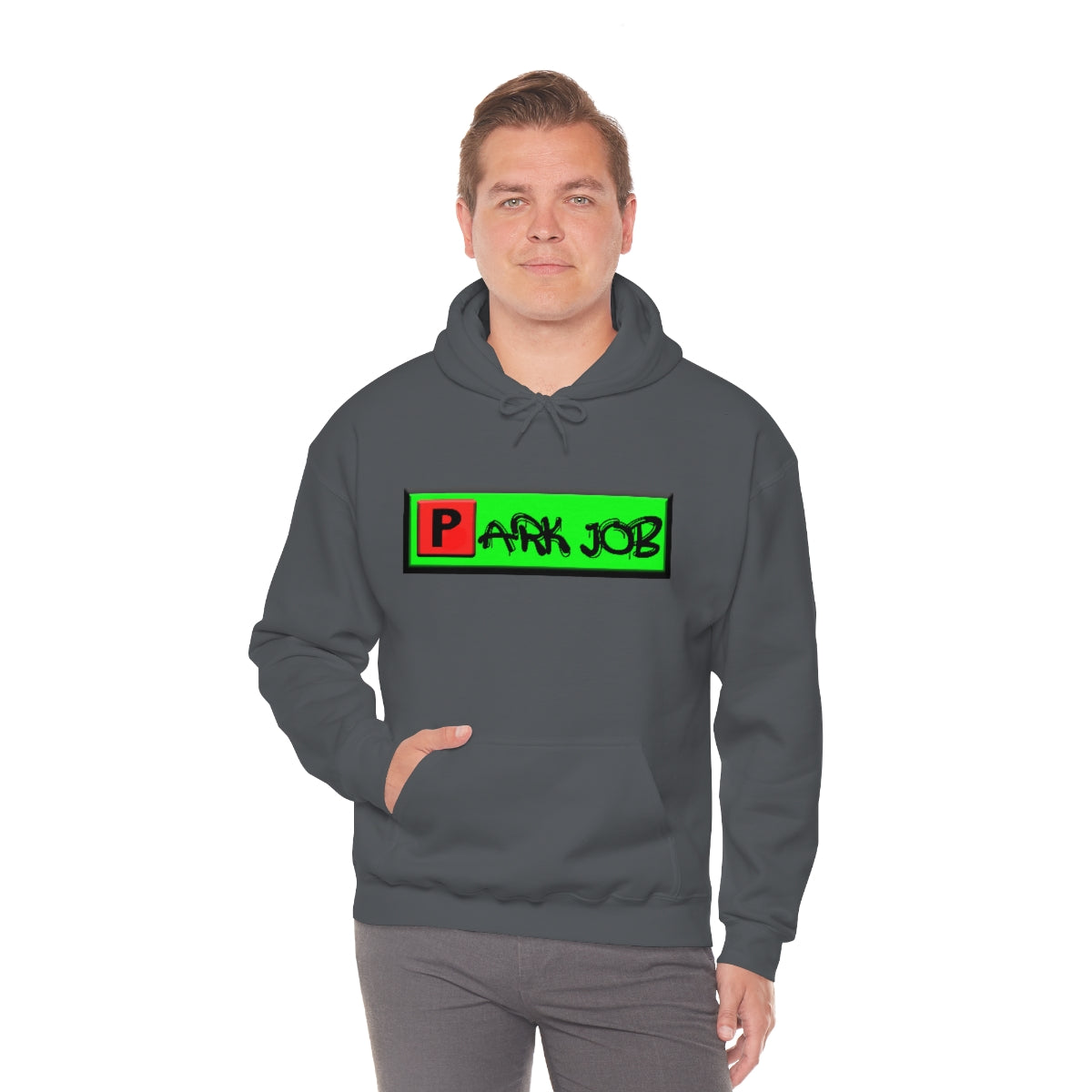 PJ Red and Green Unisex Heavy Blend™ Hooded Sweatshirt