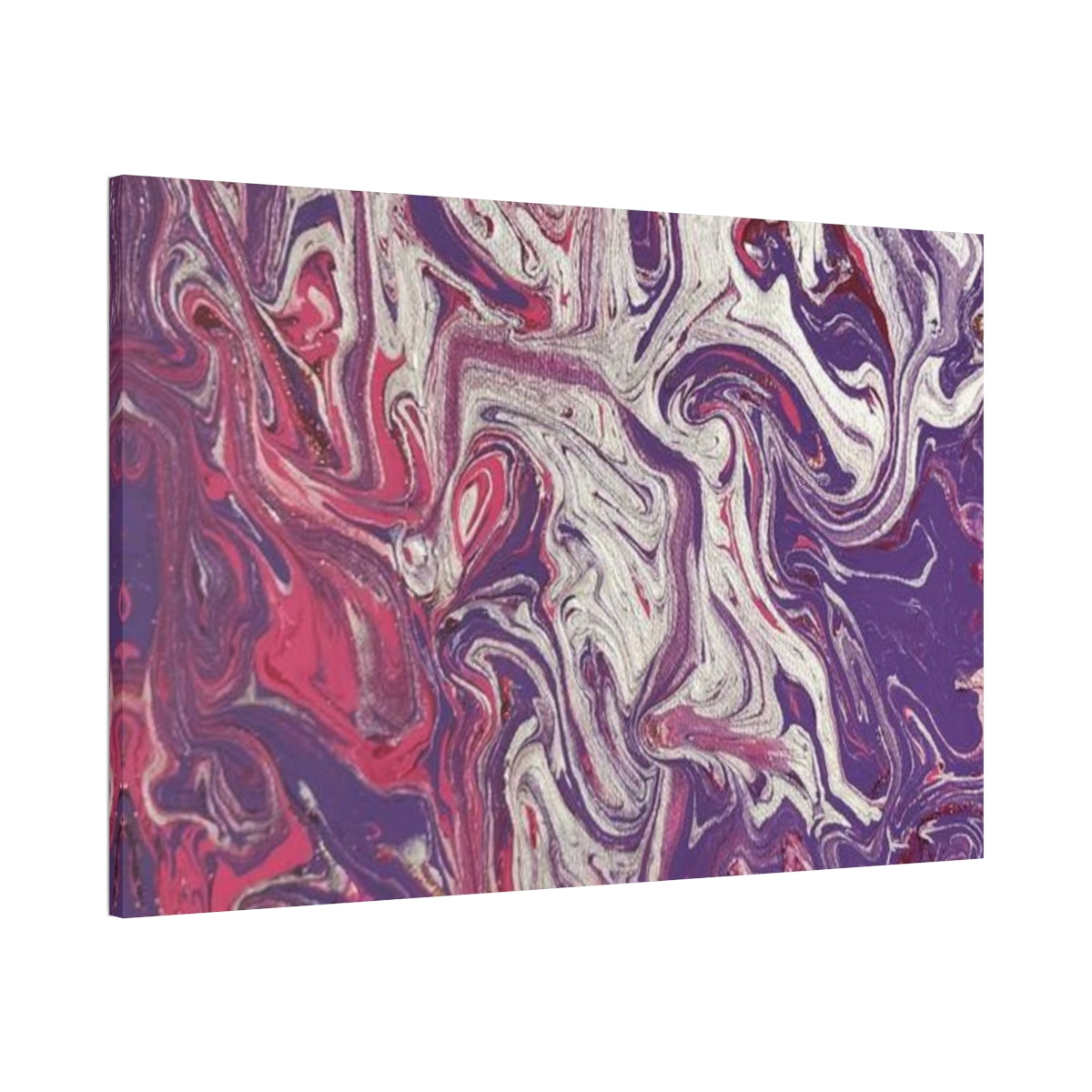 The Original Print "Silver and Purple"