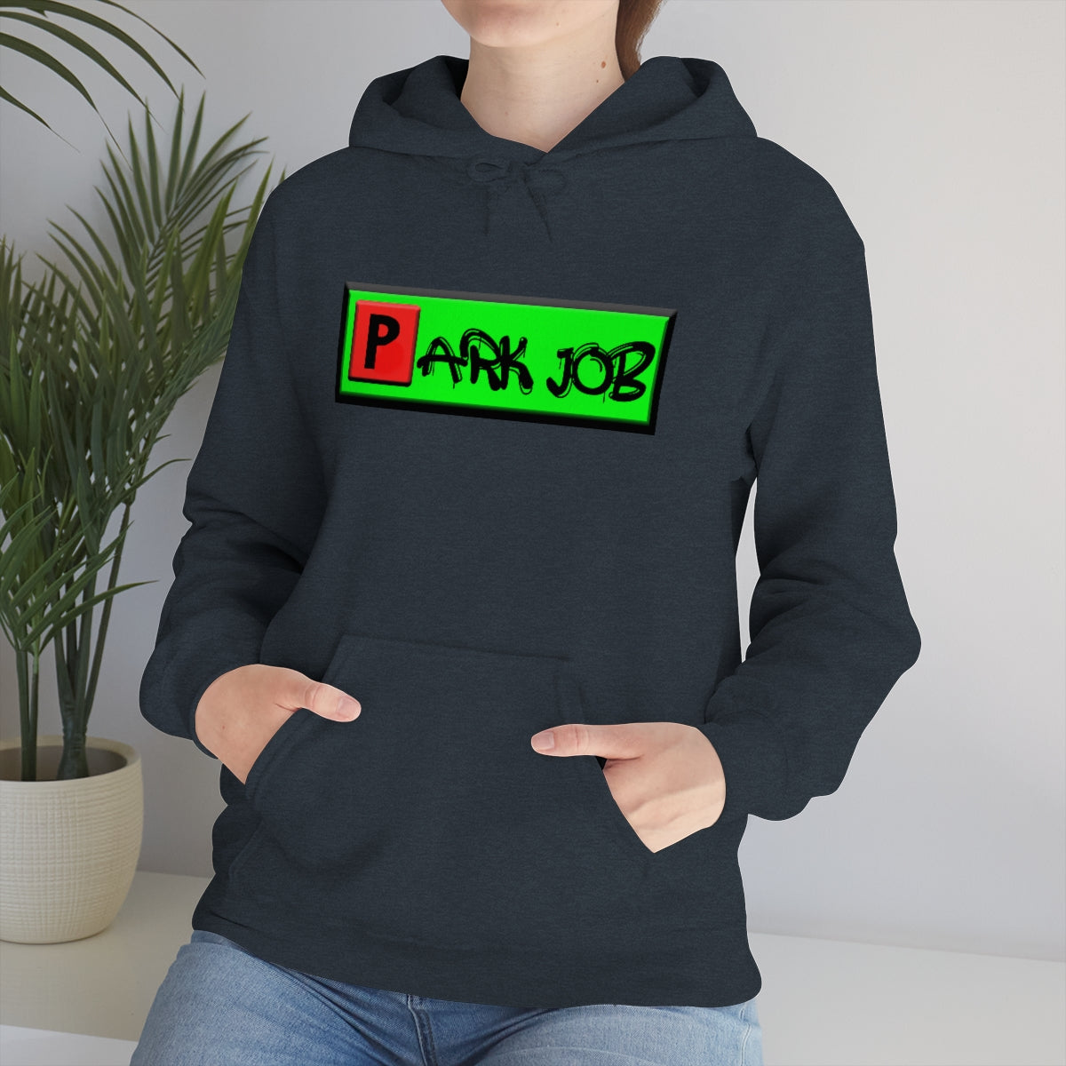 PJ Red and Green Unisex Heavy Blend™ Hooded Sweatshirt