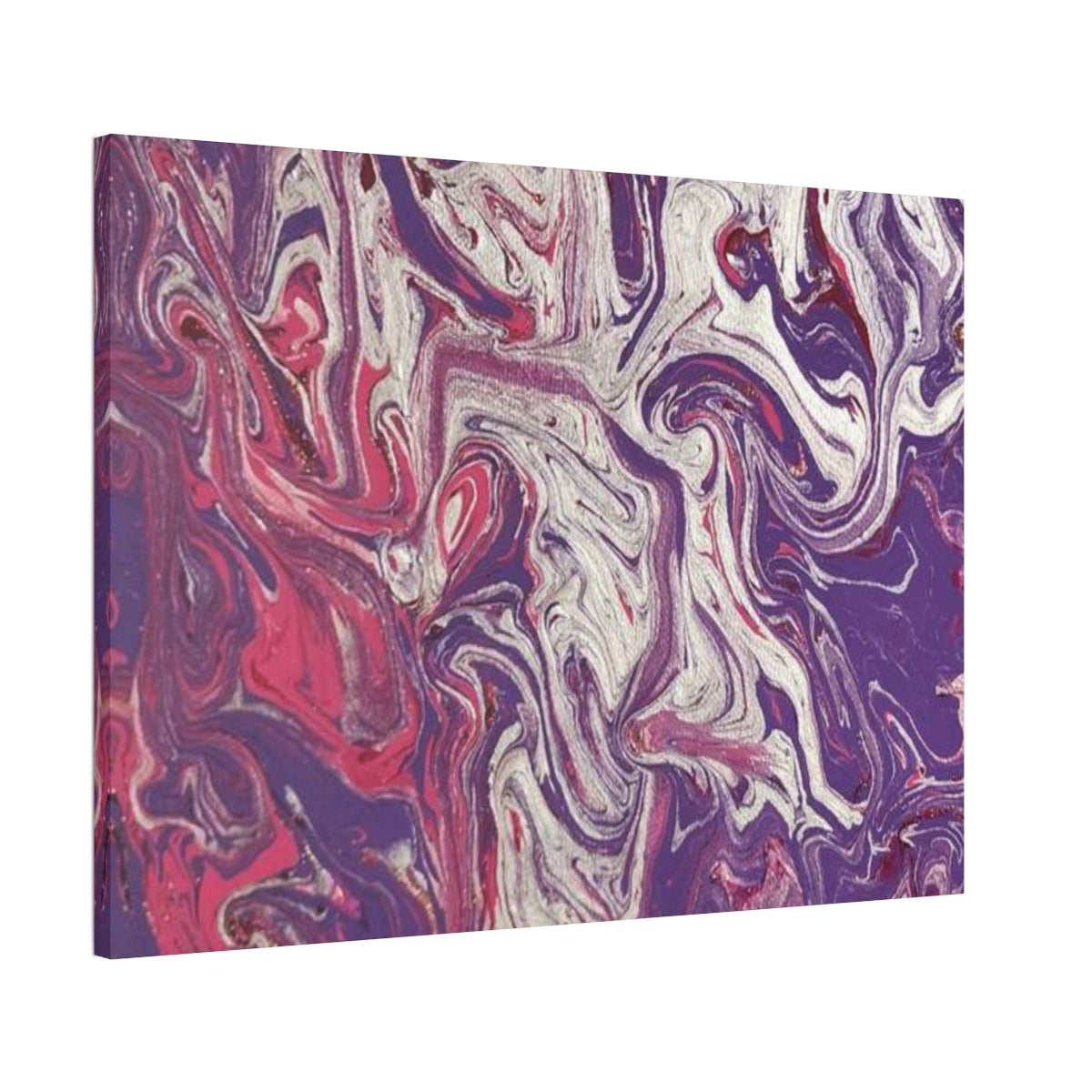 The Original Print "Silver and Purple"