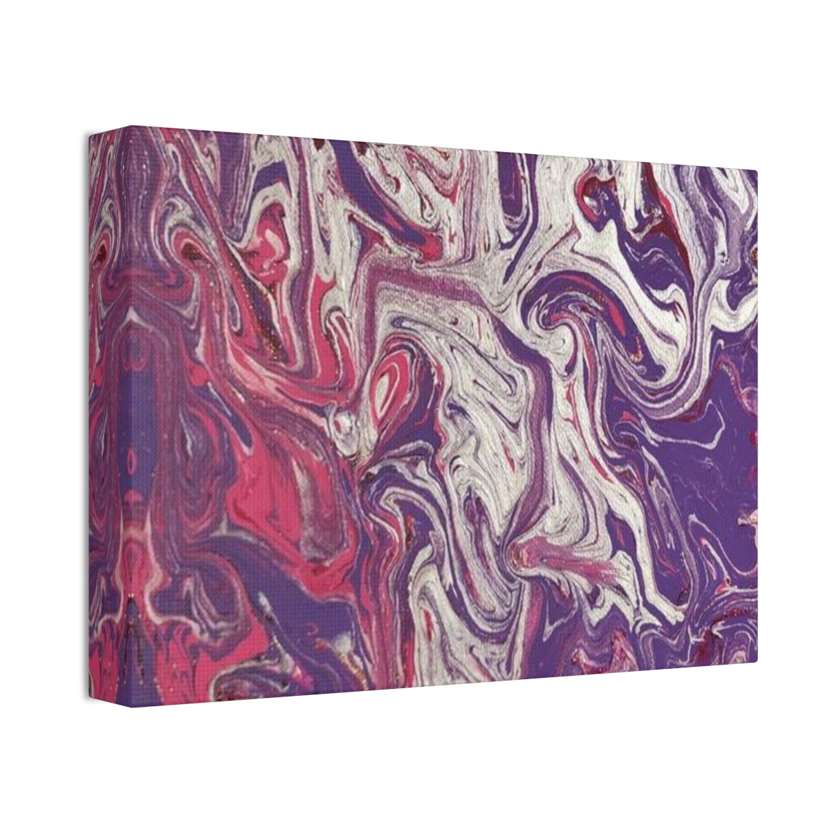 The Original Print "Silver and Purple"