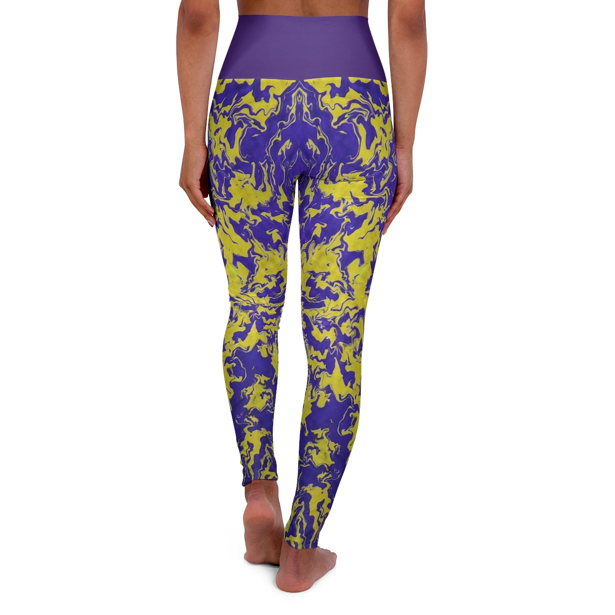 PJ Original Artwork "SeussTwo" High Waisted Yoga Leggings