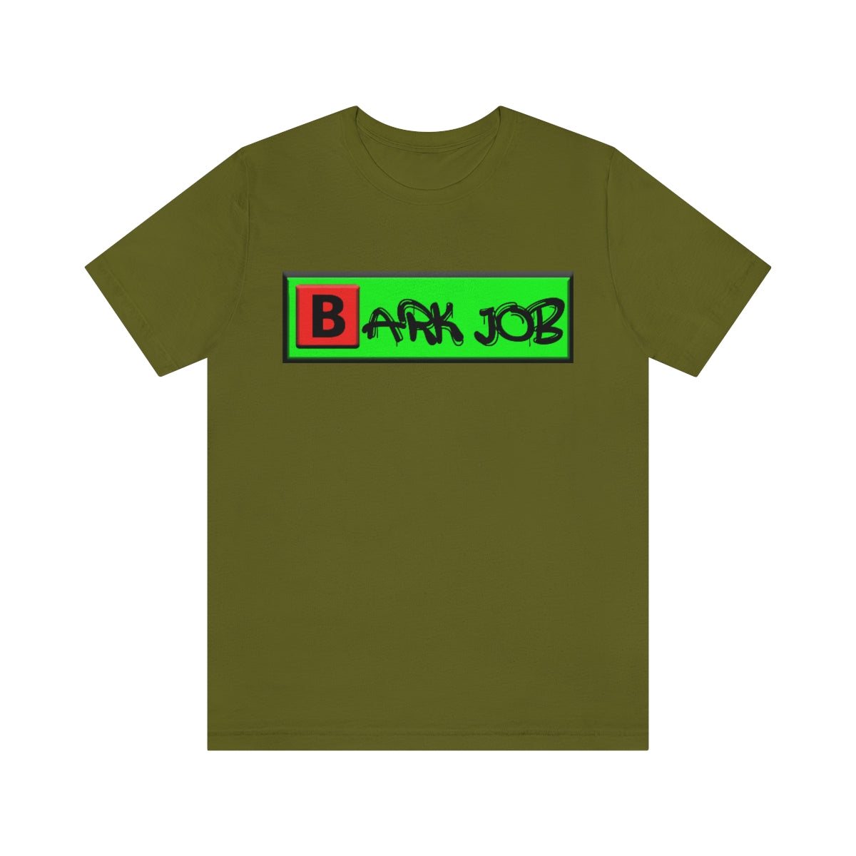 Barkjob Original Pet Branded Clothing Line Unisex Jersey Short Sleeve Tee
