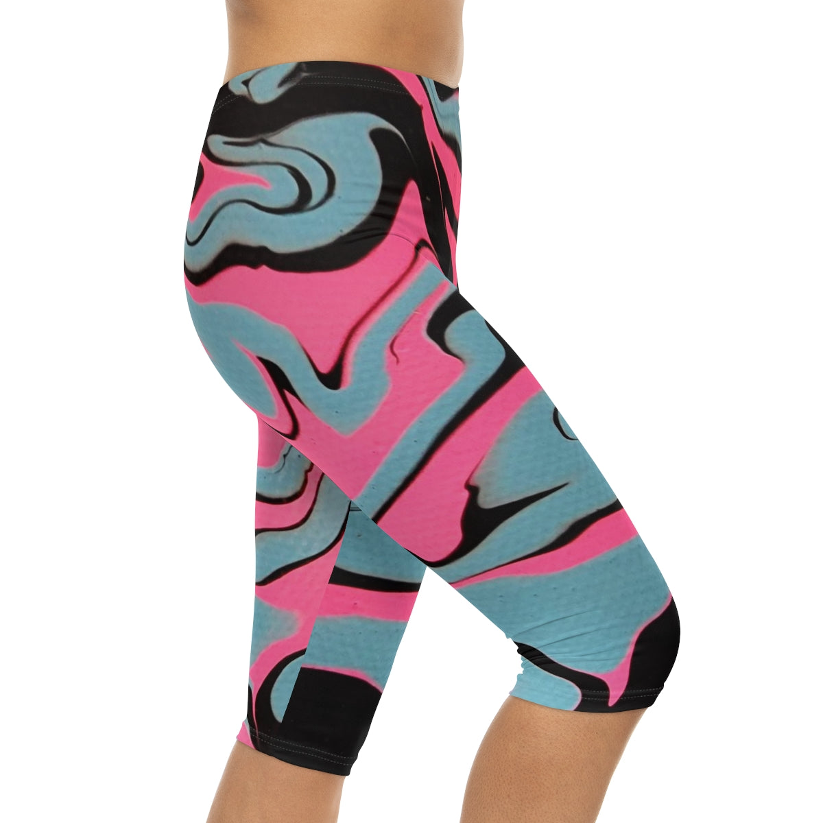 Pj Art Women’s Capri Leggings (AOP)