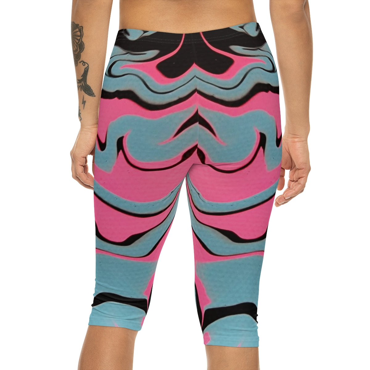 Pj Art Women’s Capri Leggings (AOP)