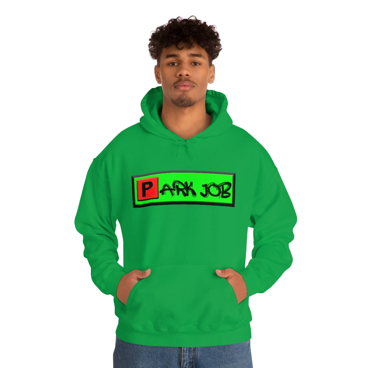PJ Red and Green Unisex Heavy Blend™ Hooded Sweatshirt