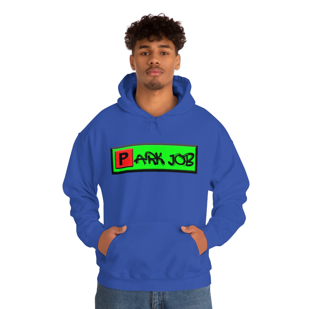 PJ Red and Green Unisex Heavy Blend™ Hooded Sweatshirt