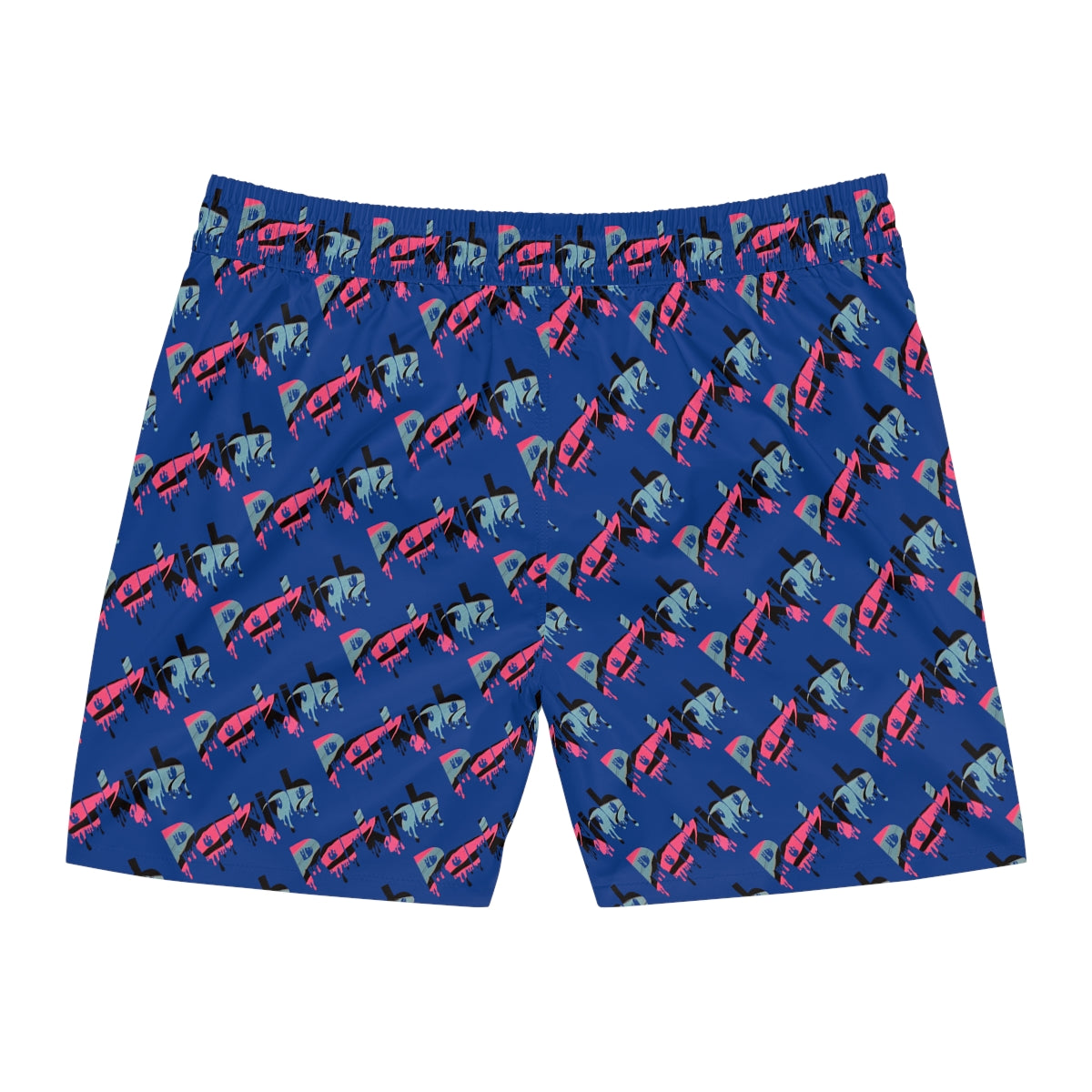 PJ Drip Men's Mid-Length Swim Shorts (AOP)