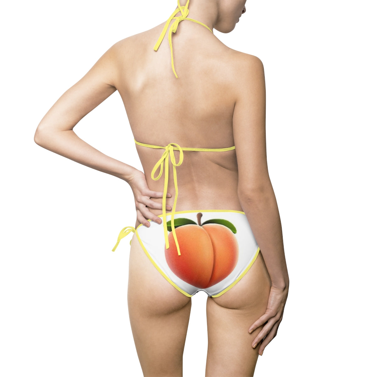 Peach Women's Bikini Swimsuit