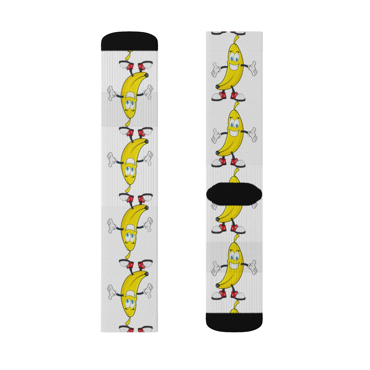 Banana Sublimation Socks
