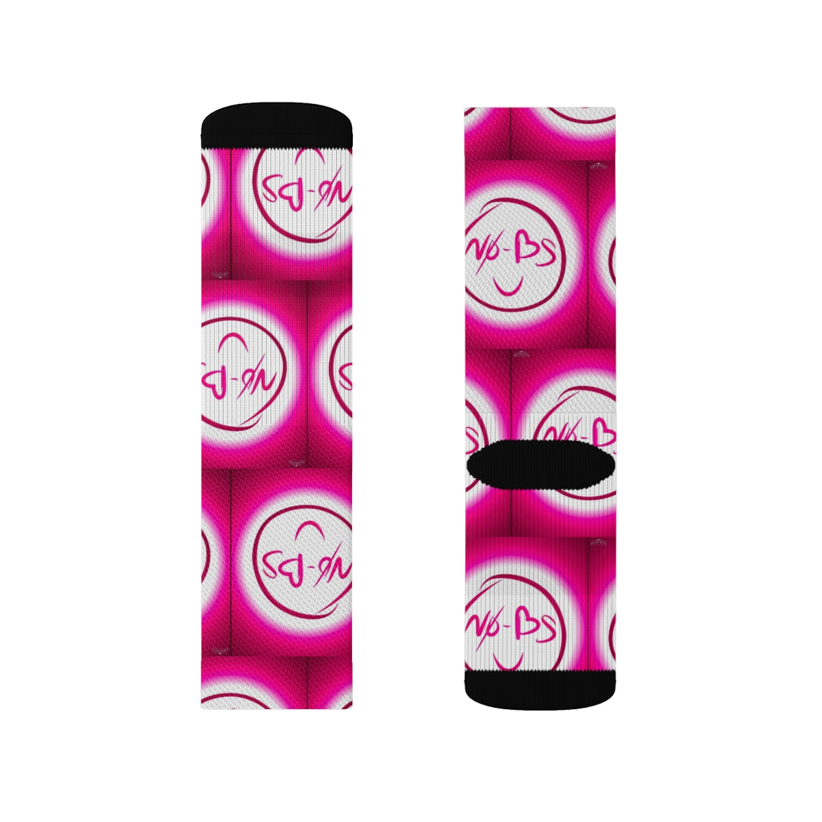 No-Bs Sublimation Socks