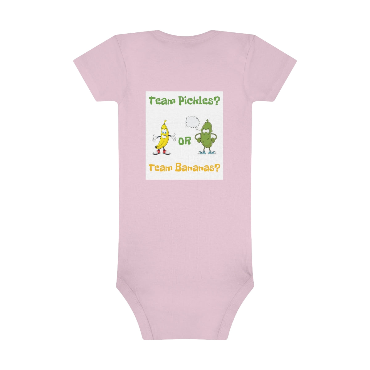 Pickle and Banana Baby Short Sleeve Onesie®