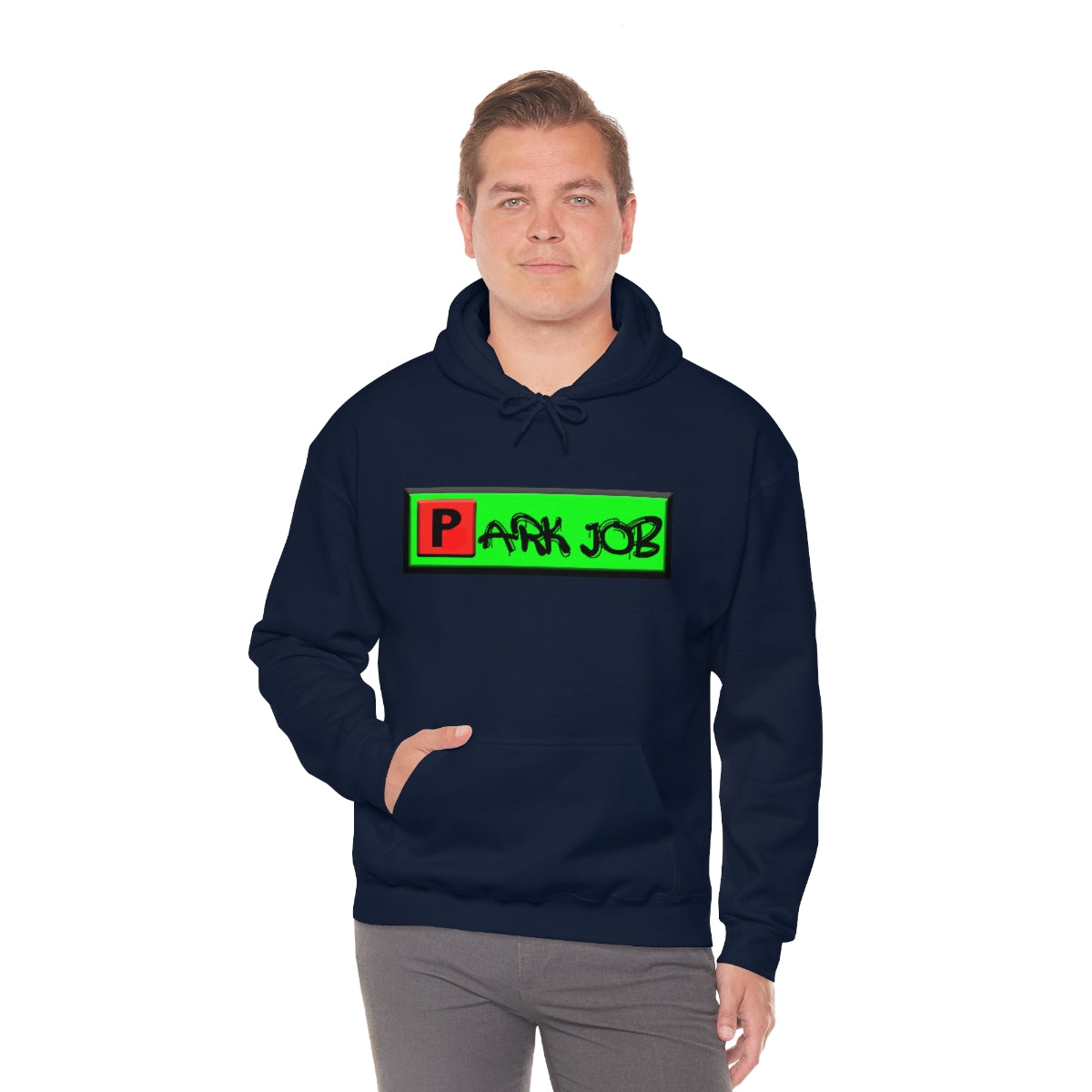 PJ Red and Green Unisex Heavy Blend™ Hooded Sweatshirt