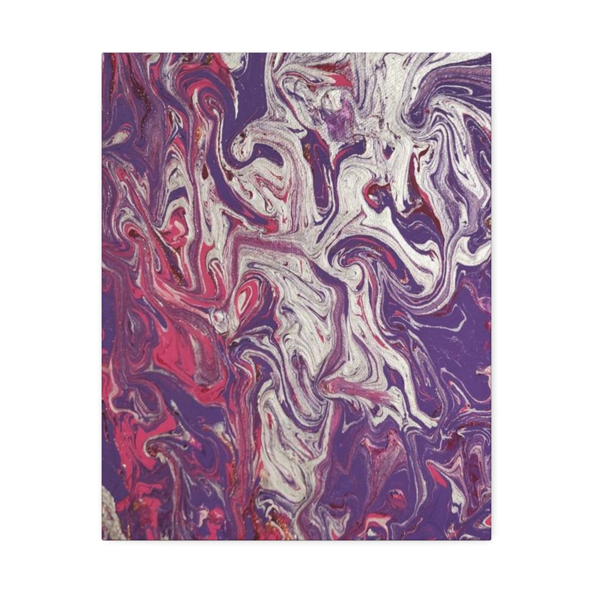 The Original Print "Silver and Purple"