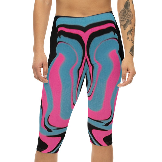 Pj Art Women’s Capri Leggings (AOP)