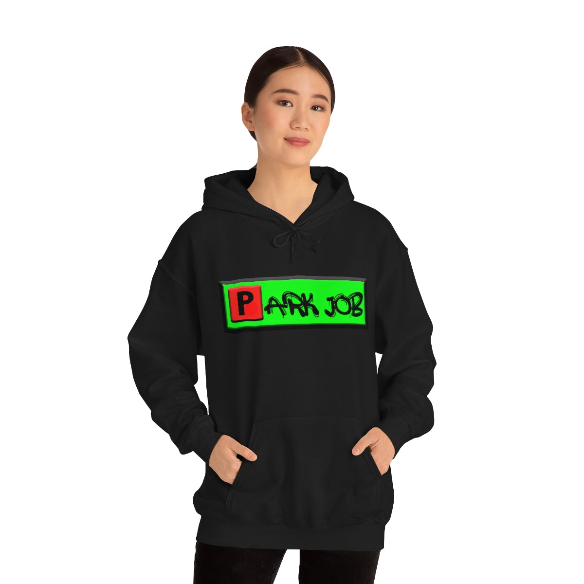 PJ Red and Green Unisex Heavy Blend™ Hooded Sweatshirt