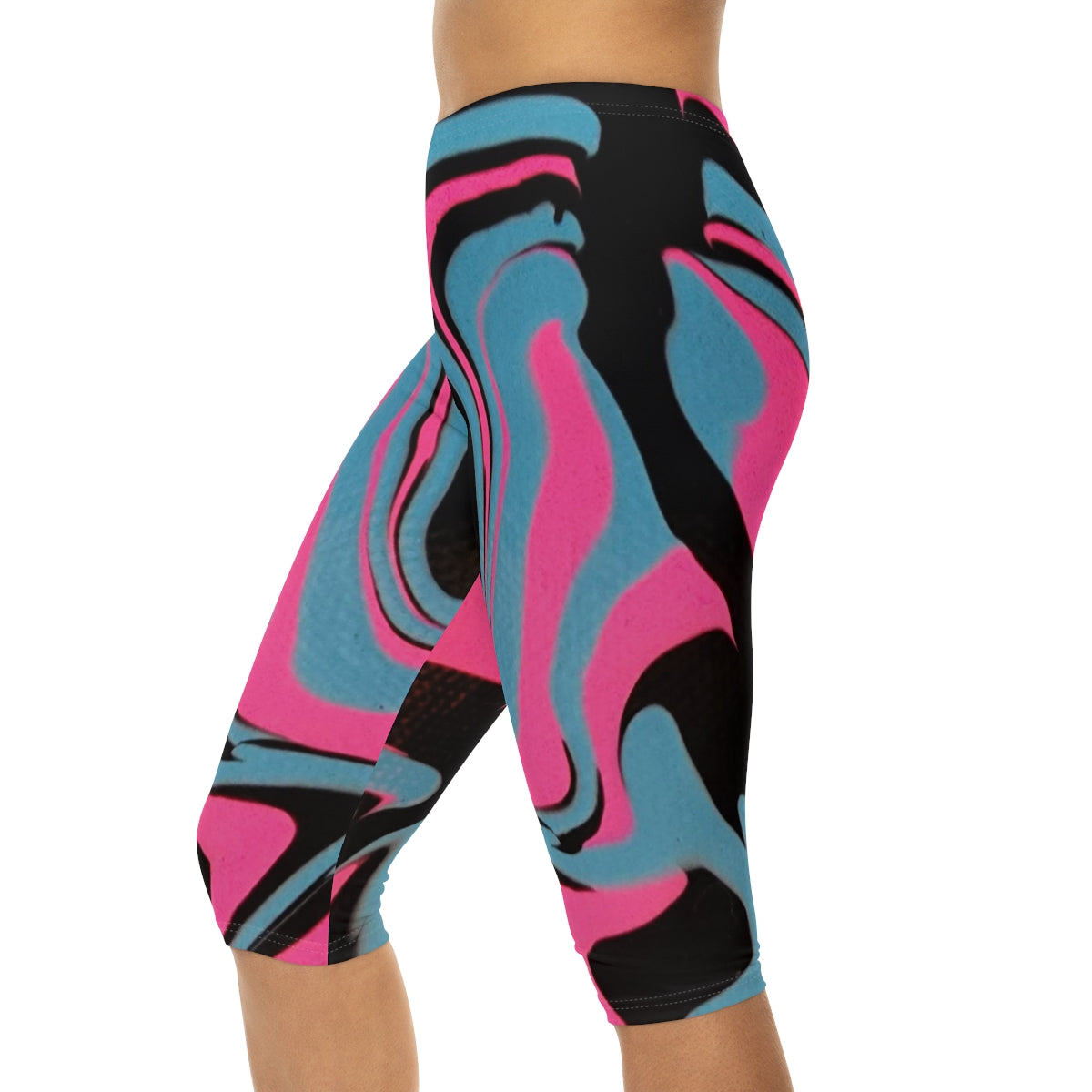 Pj Art Women’s Capri Leggings (AOP)