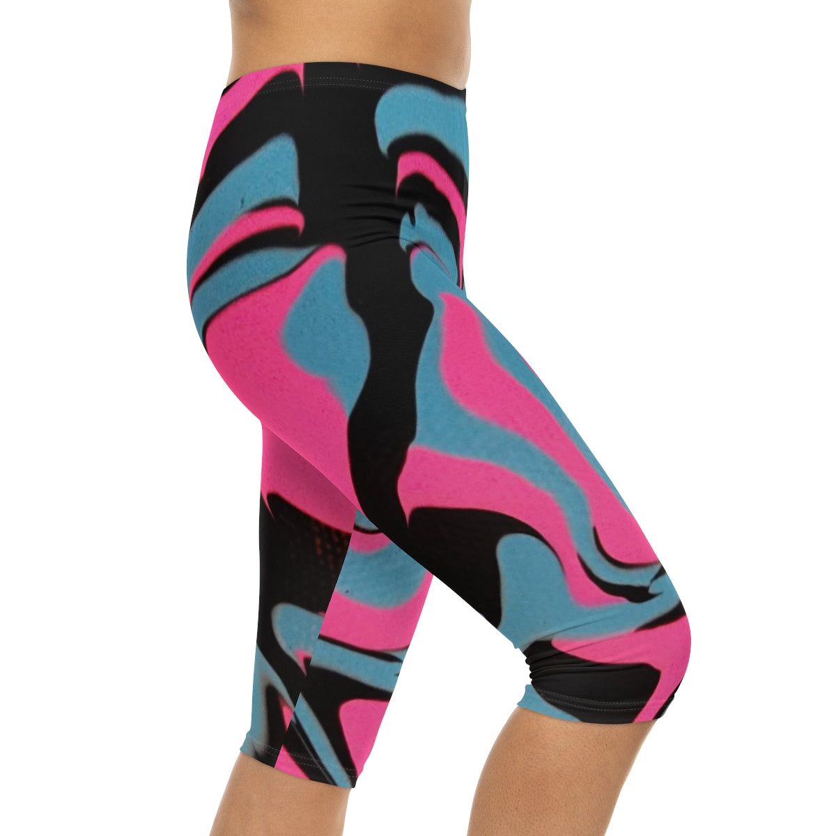 Pj Art Women’s Capri Leggings (AOP)