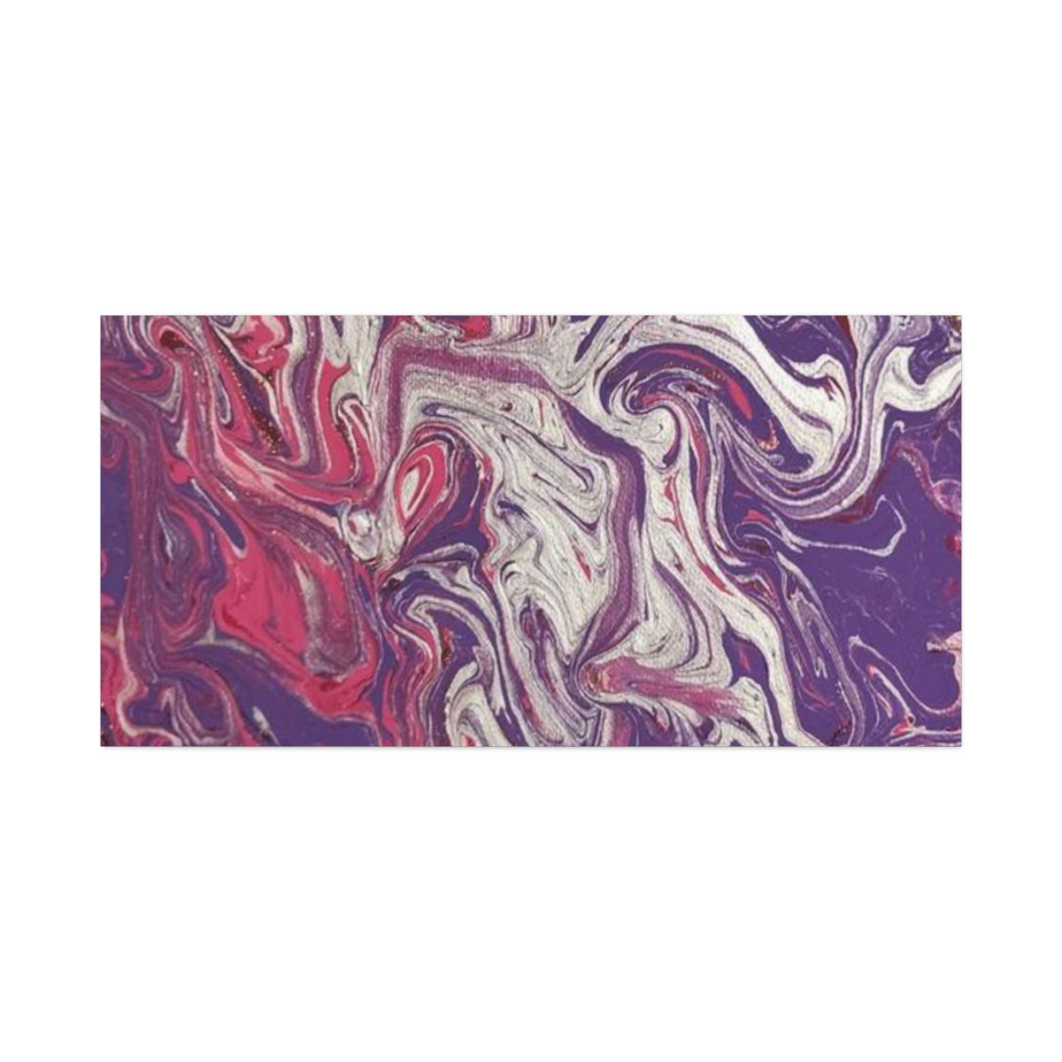 The Original Print "Silver and Purple"