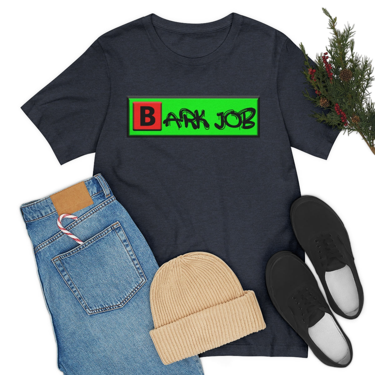 Barkjob Original Pet Branded Clothing Line Unisex Jersey Short Sleeve Tee
