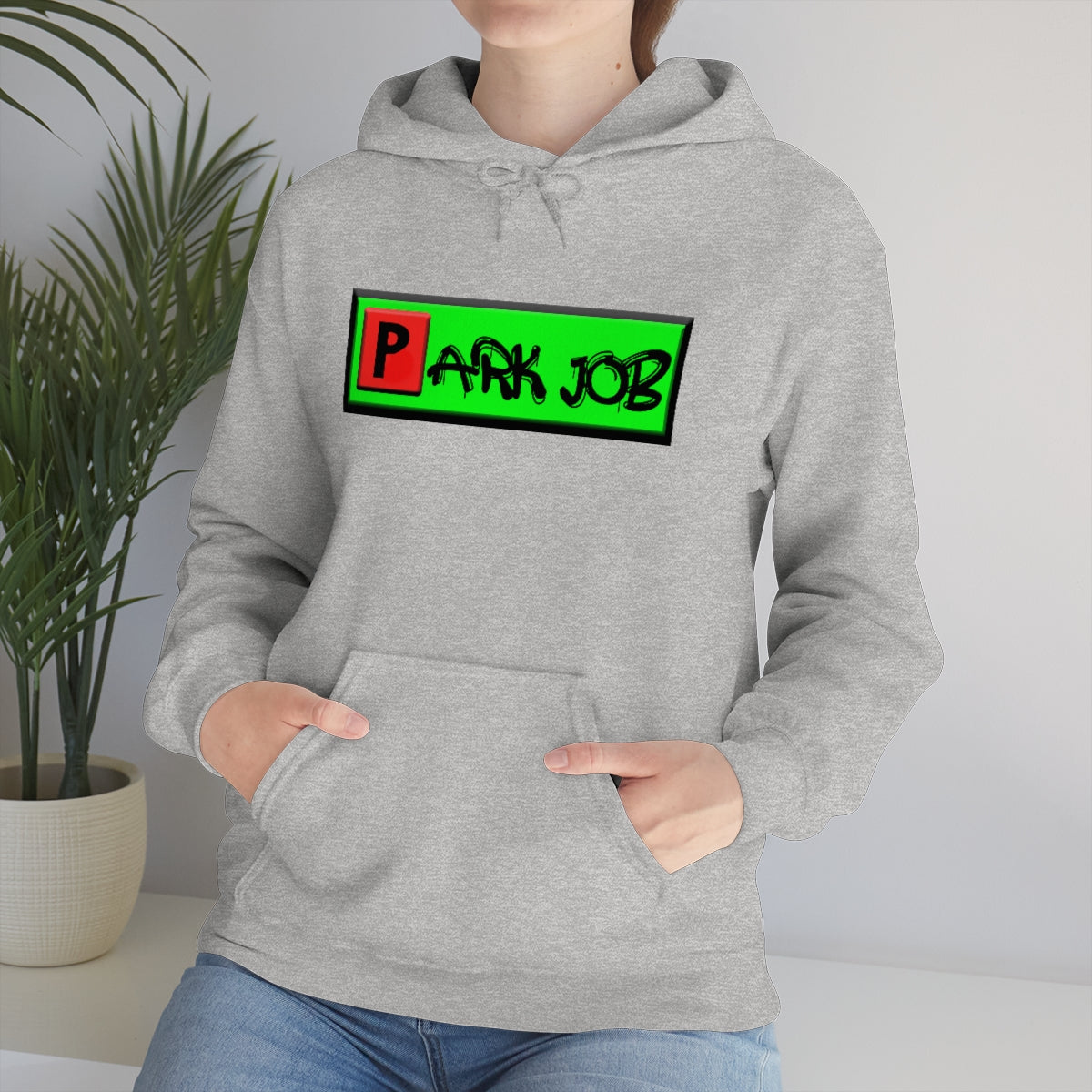 PJ Red and Green Unisex Heavy Blend™ Hooded Sweatshirt