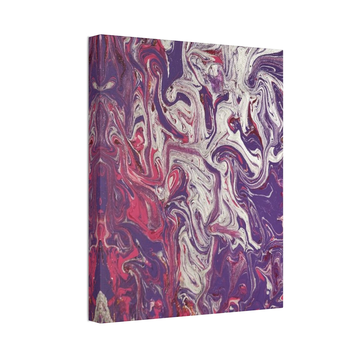 The Original Print "Silver and Purple"