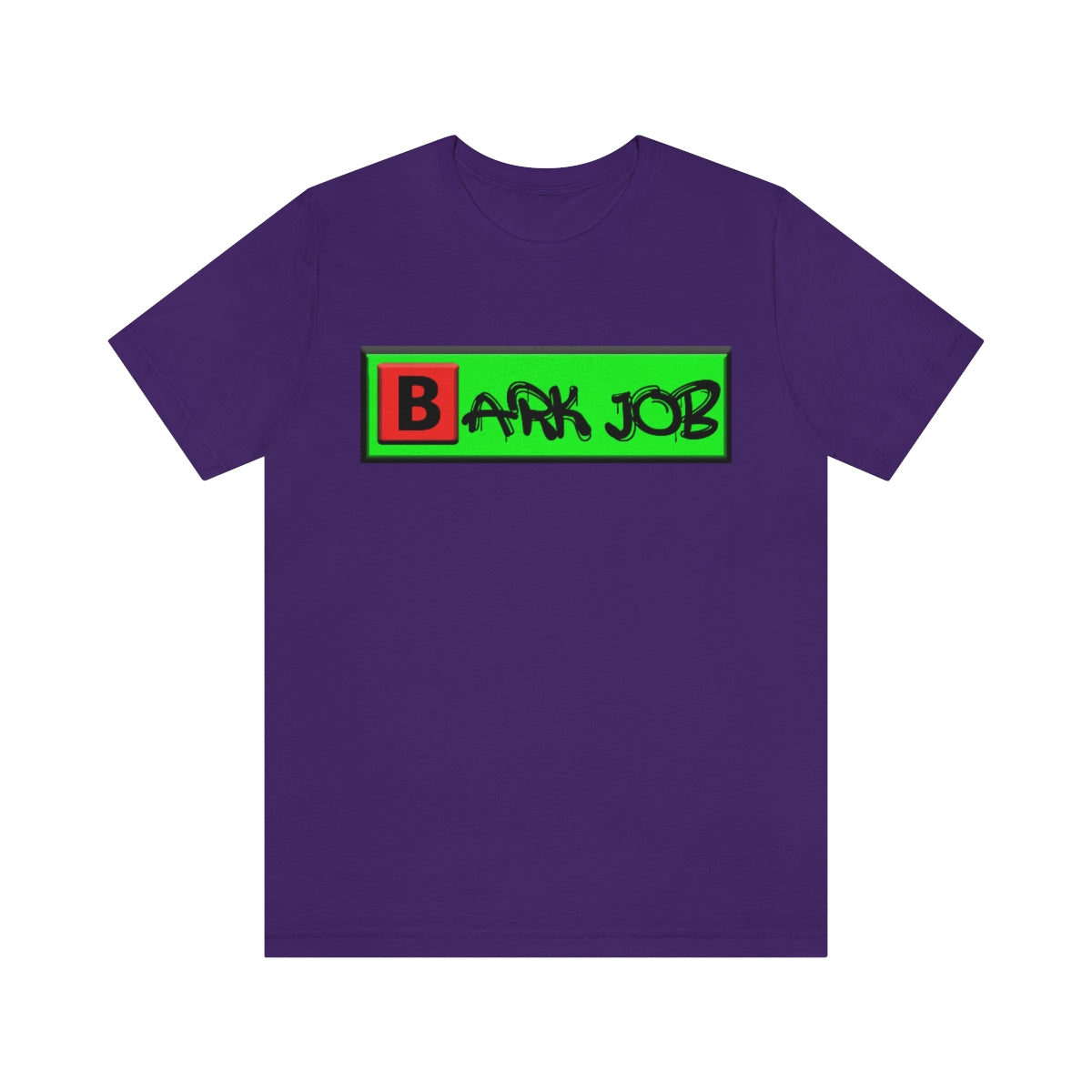 Barkjob Original Pet Branded Clothing Line Unisex Jersey Short Sleeve Tee