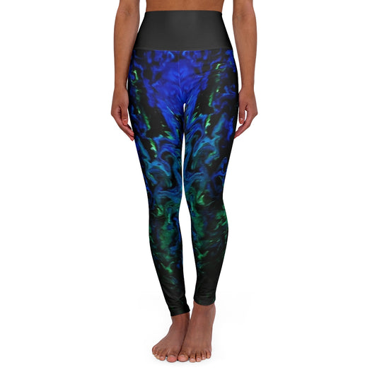PJ Original Artwork "NightShot" High Waisted Yoga Leggings