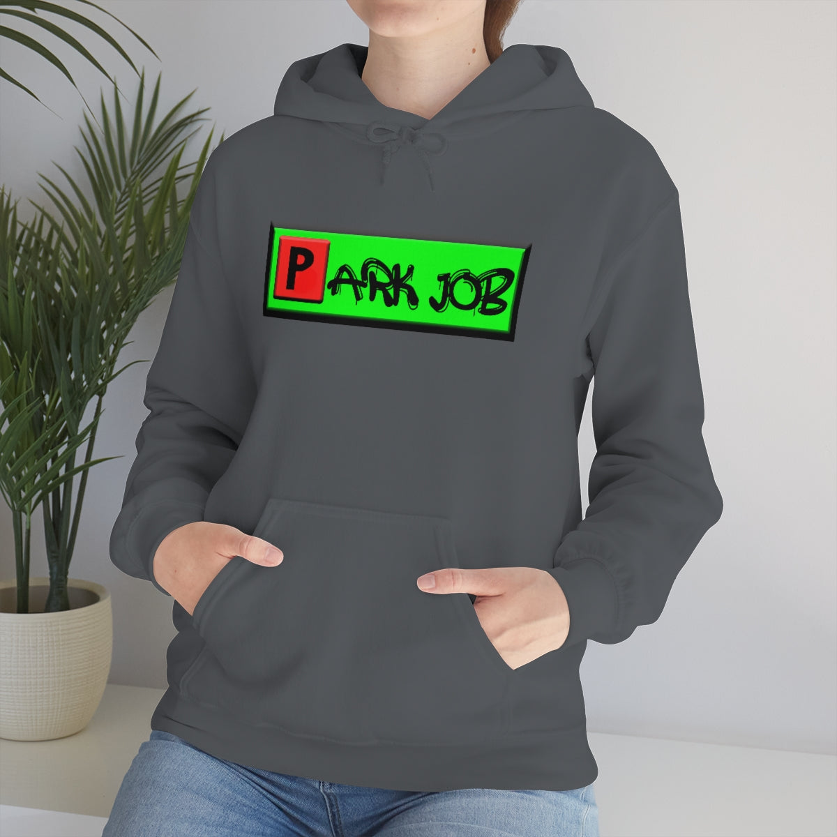 PJ Red and Green Unisex Heavy Blend™ Hooded Sweatshirt
