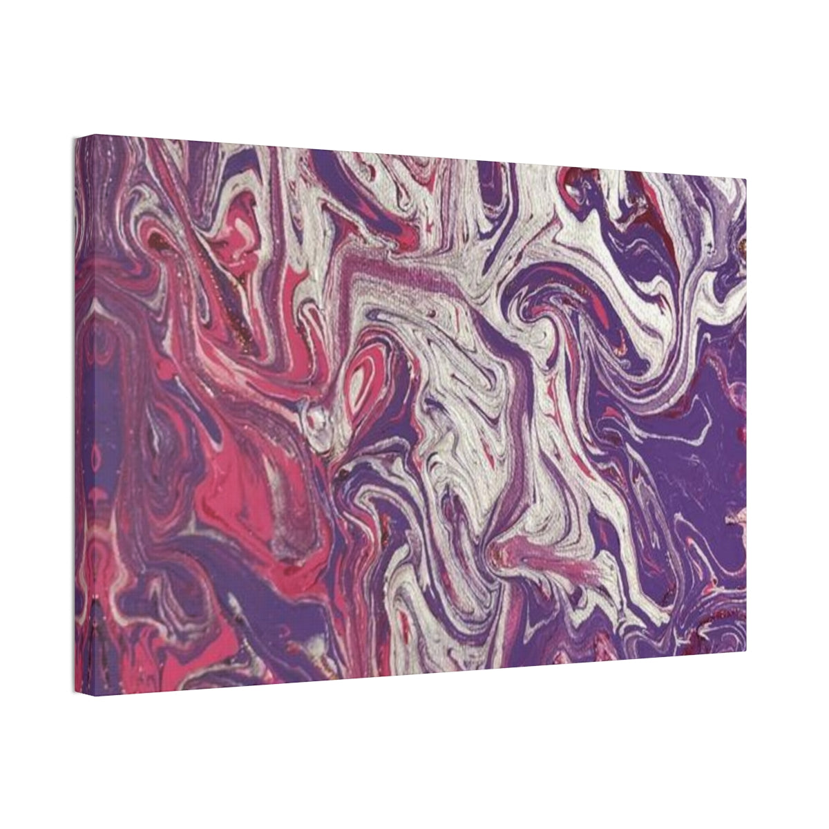 The Original Print "Silver and Purple"