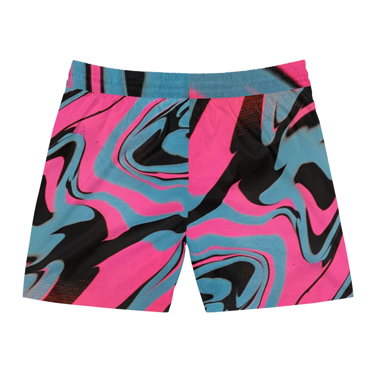 PJ Drip Men's Mid-Length Swim Shorts (AOP)