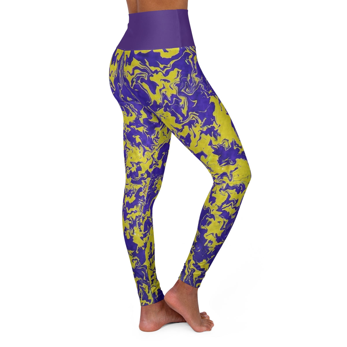PJ Original Artwork "SeussTwo" High Waisted Yoga Leggings