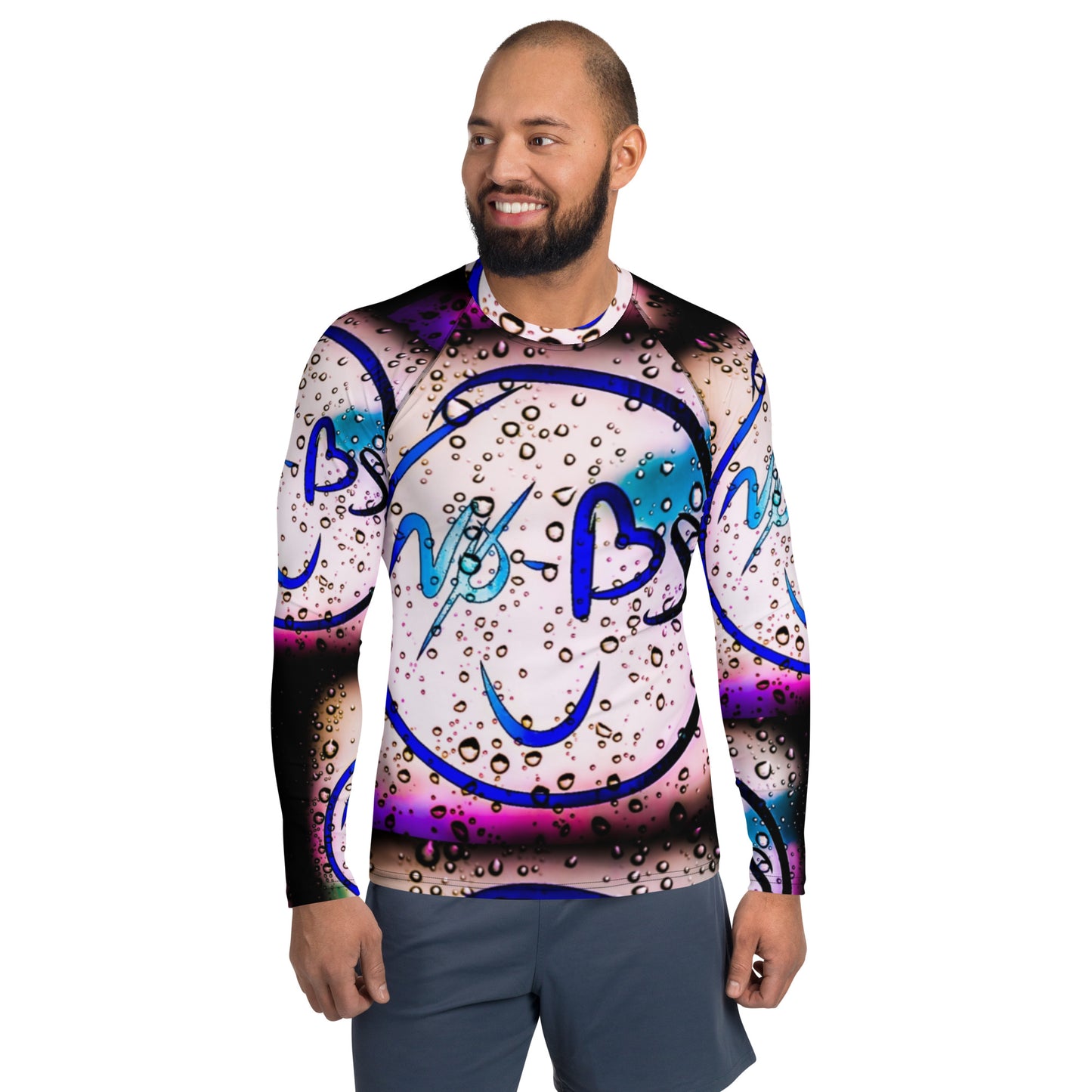No-Bs Men's Rash Guard