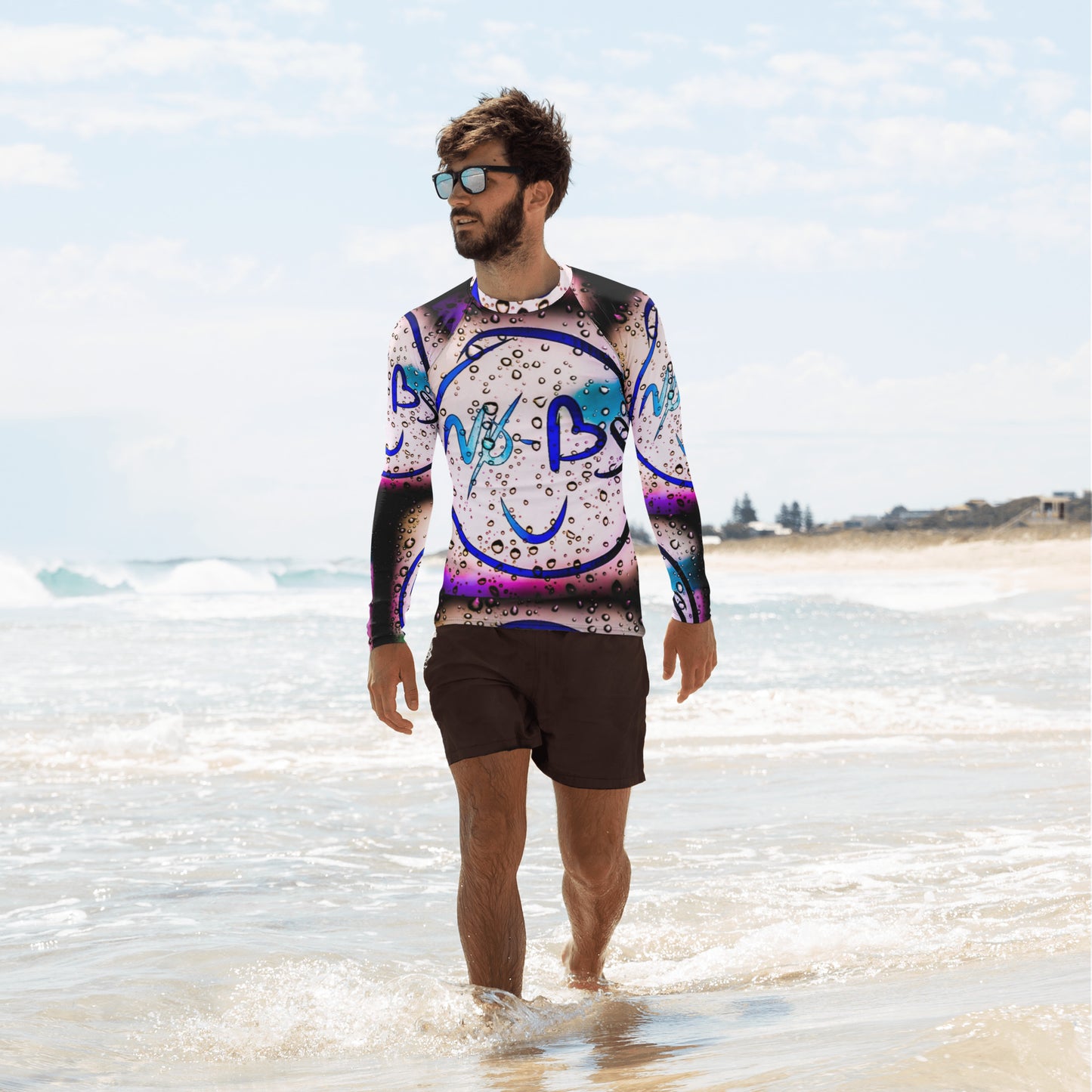 No-Bs Men's Rash Guard