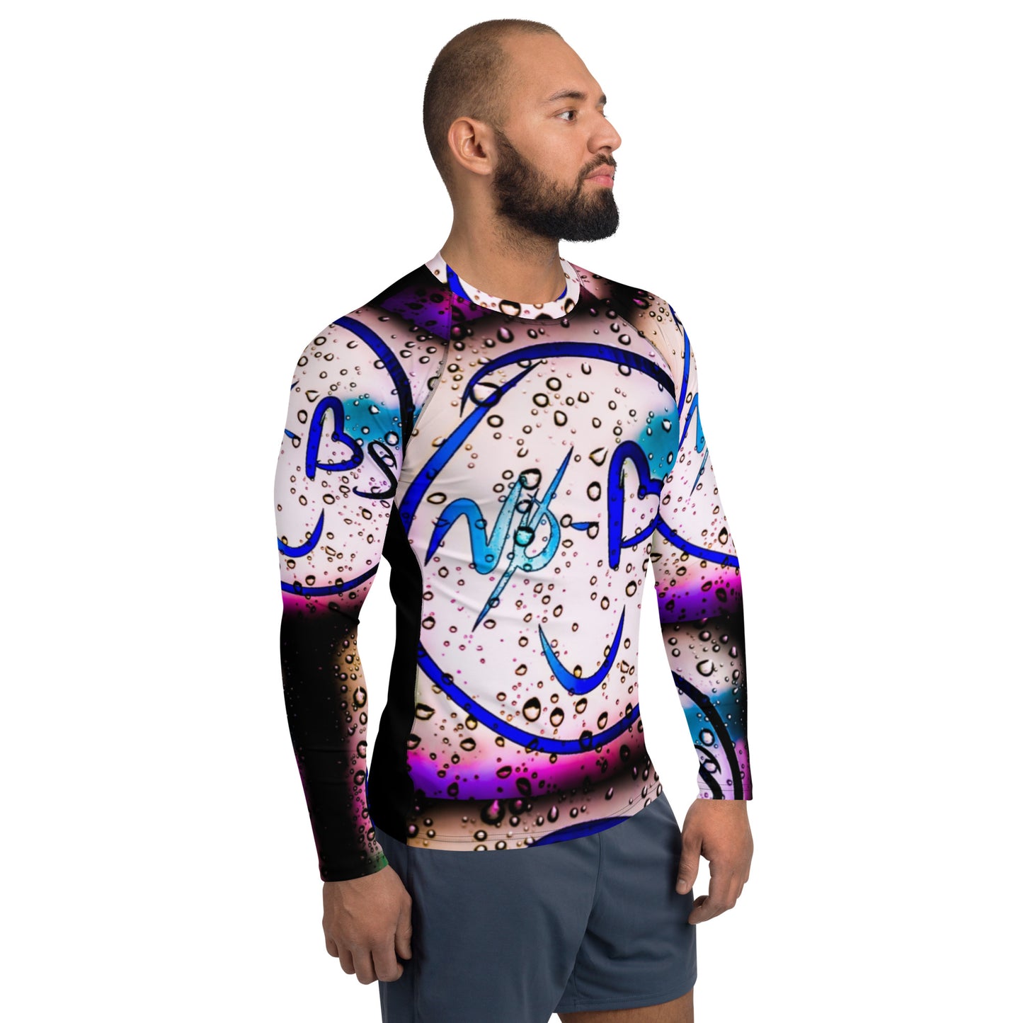 No-Bs Men's Rash Guard