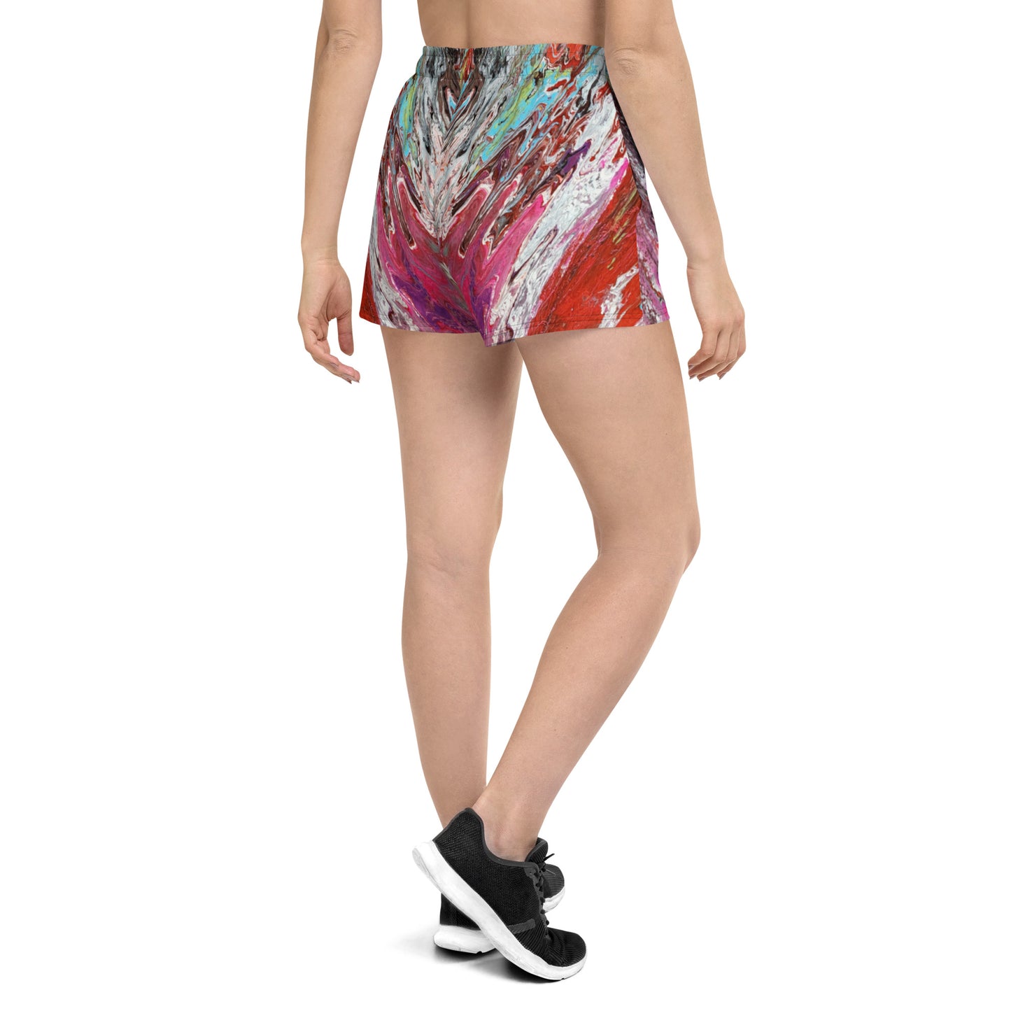 PJ Art Women's Athletic Short Shorts