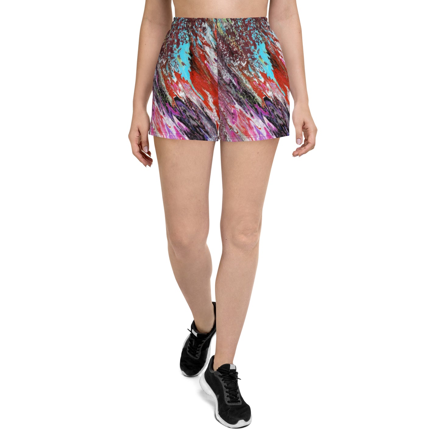 PJ Art Women's Athletic Short Shorts