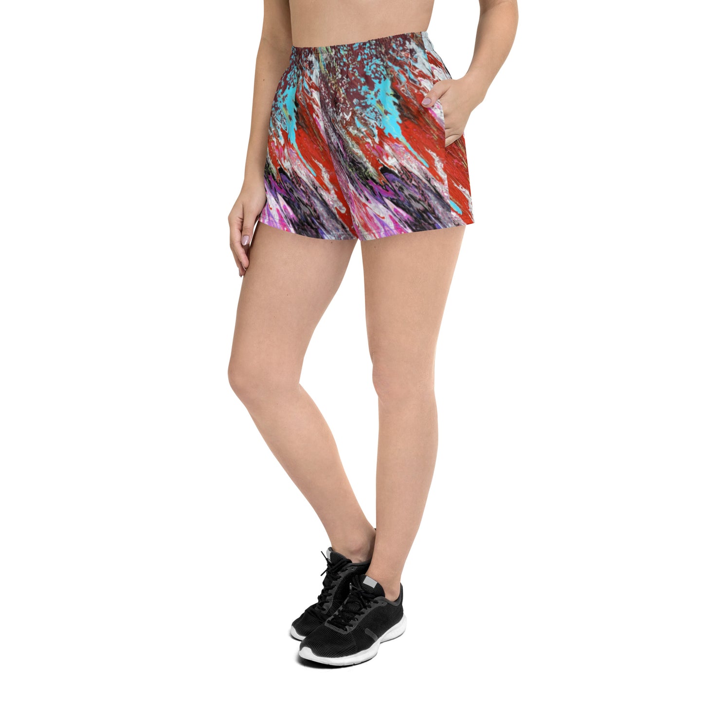 PJ Art Women's Athletic Short Shorts