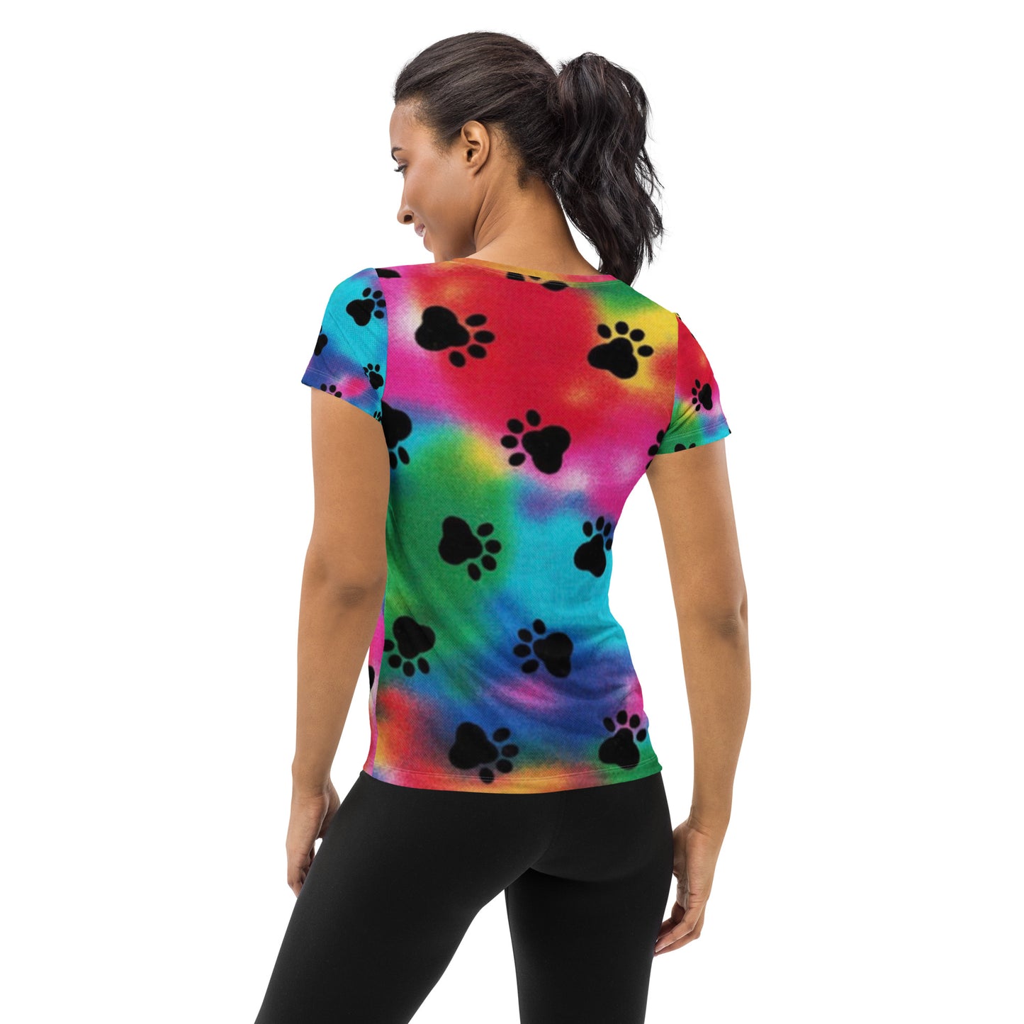 DogDye Women's Athletic T-shirt