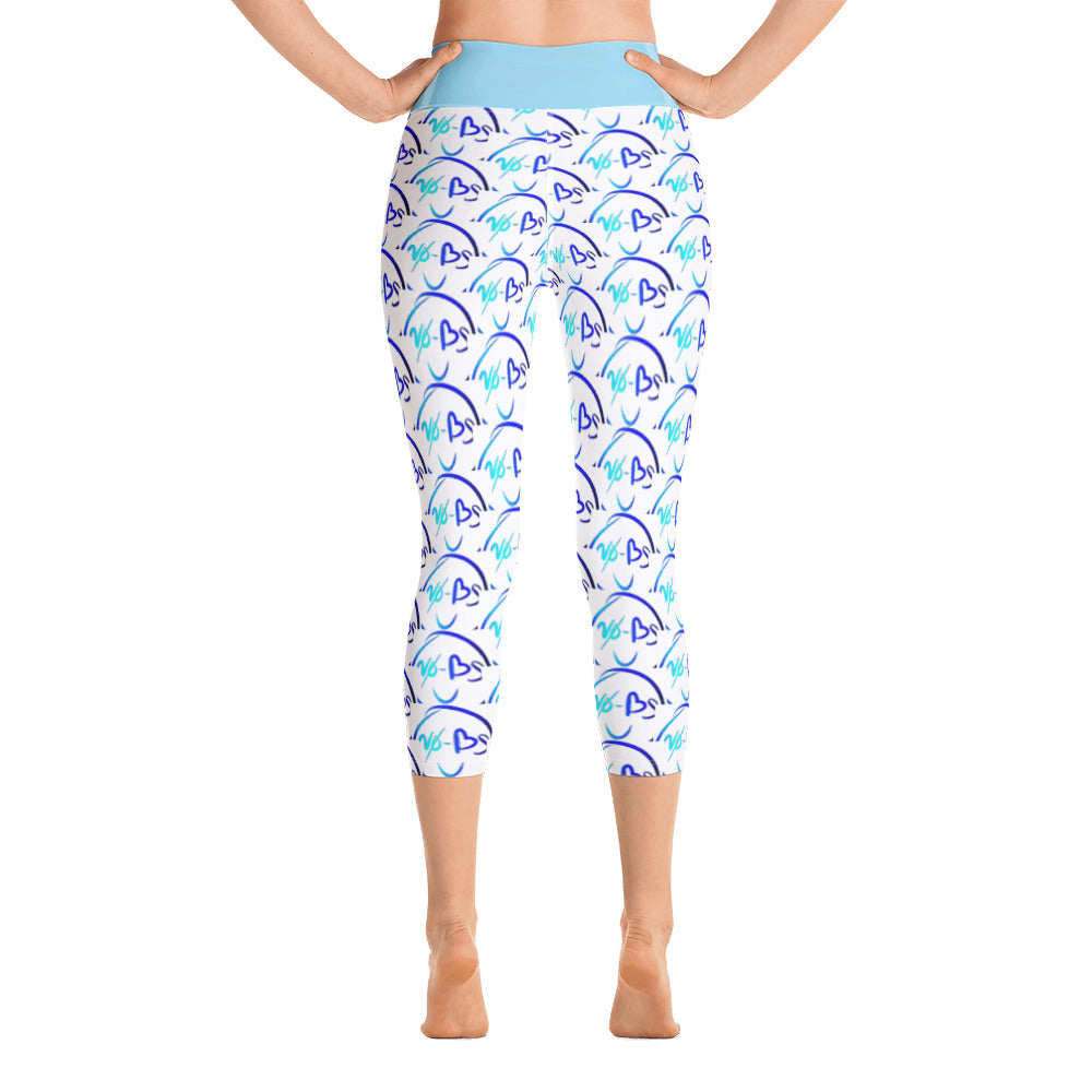 No-Bs Yoga Capri Leggings