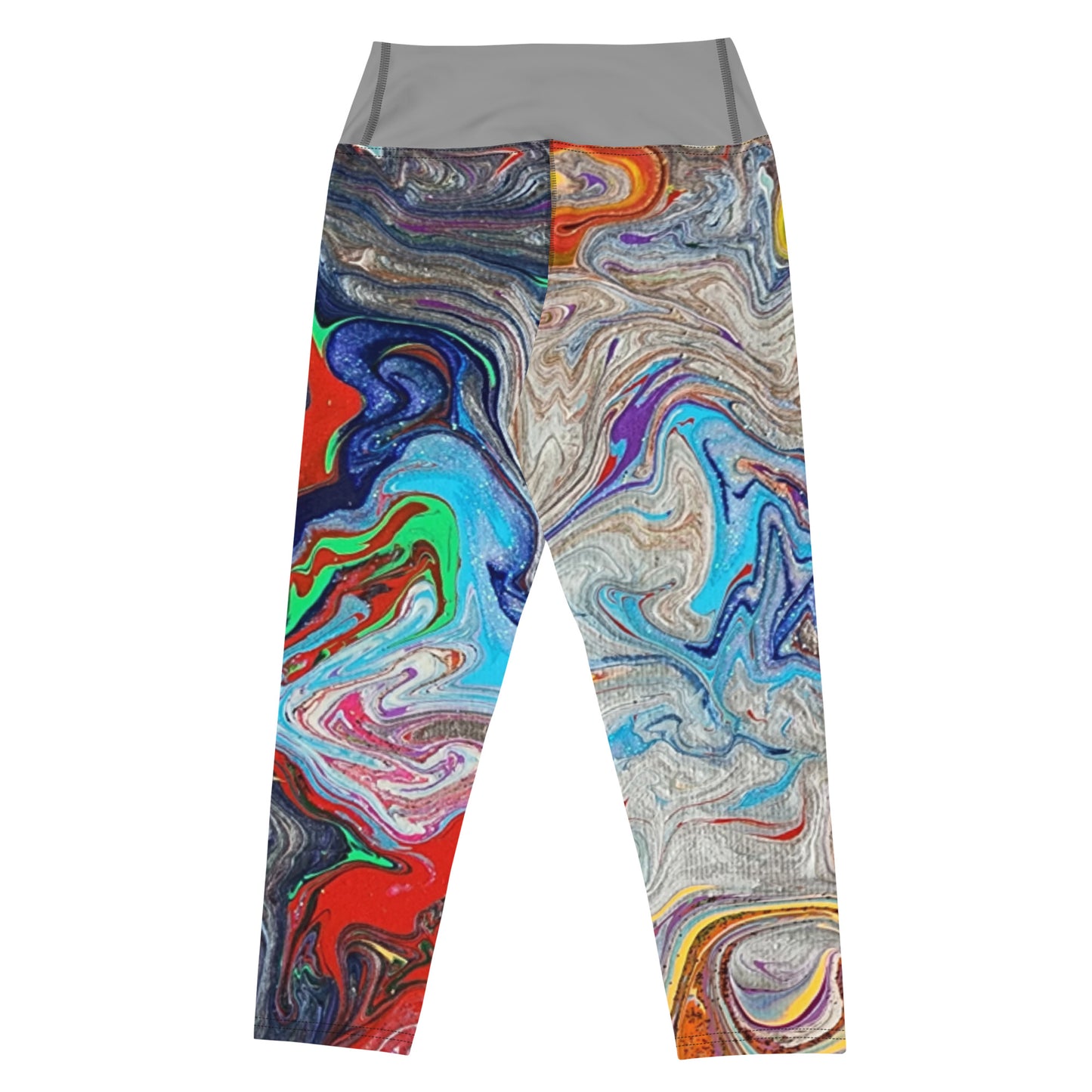 PJ Art Yoga Capri Leggings