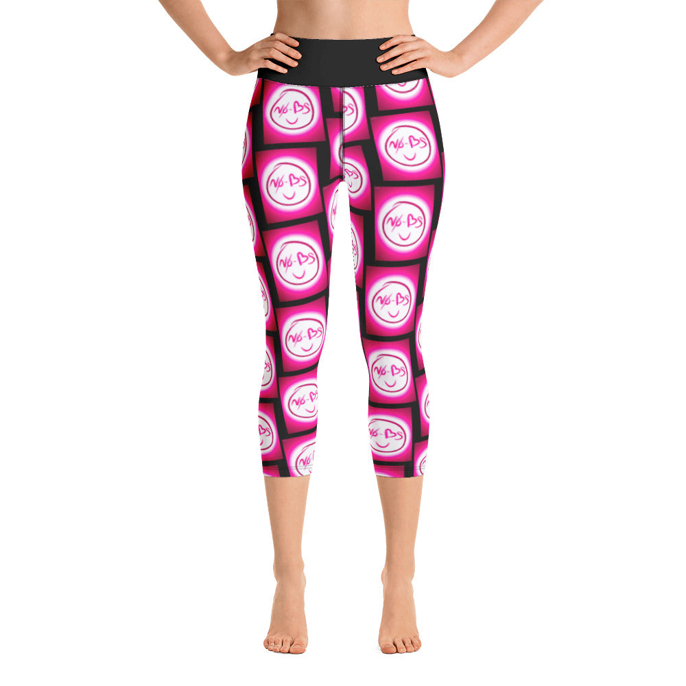No-Bs Yoga Capri Leggings