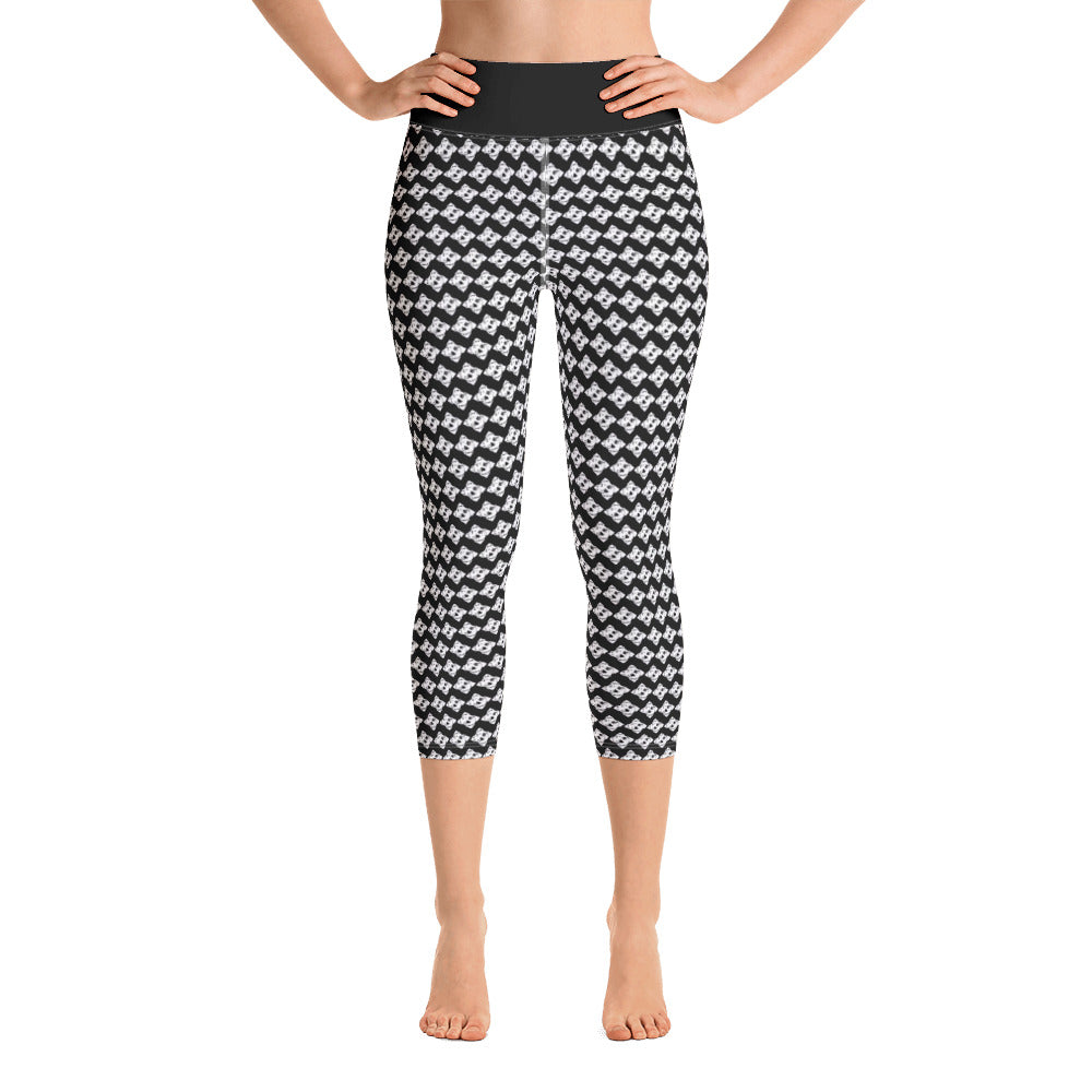 No-Bs Yoga Capri Leggings
